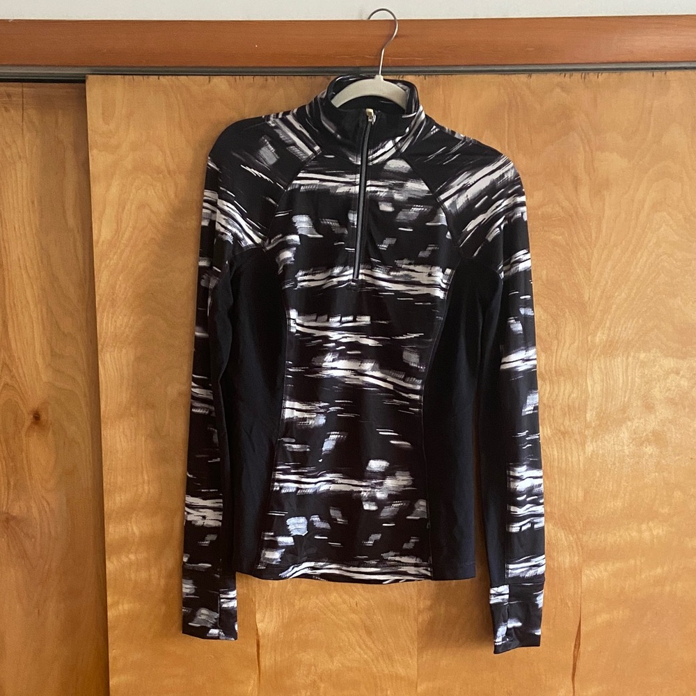 Tek Gear Black and White DryTek Pullover
